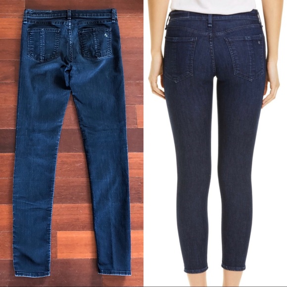 Rag & Bone The Legging Midnight Skinny Jeans - Picture 2 of 8
